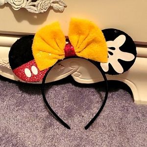 Minnie Mouse sequin kids ears